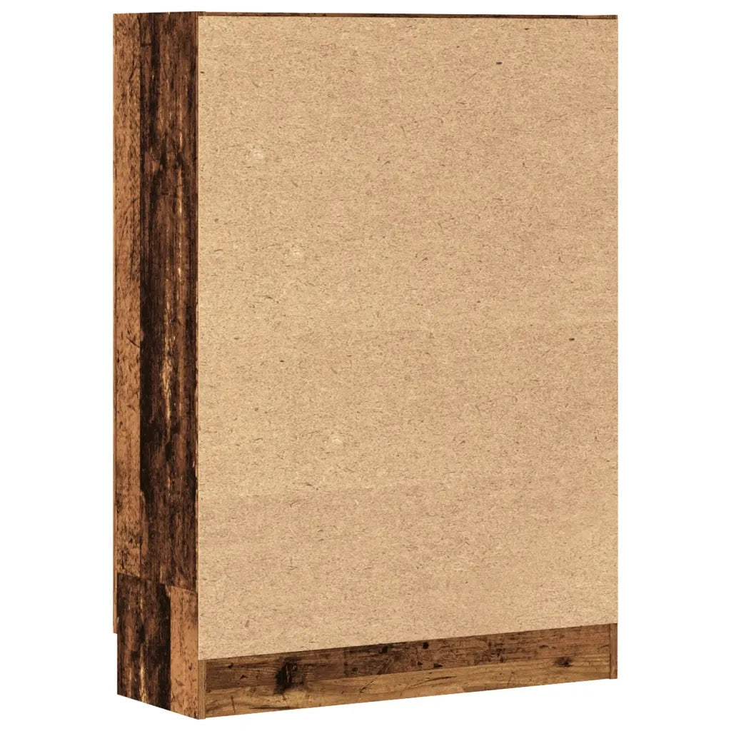 Libreria Legno Antico 82,5x30,5x115 cm in Truciolato 856148