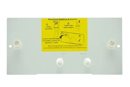 Bampi Controplacca Abs Bianco 1 Tasto 249X125