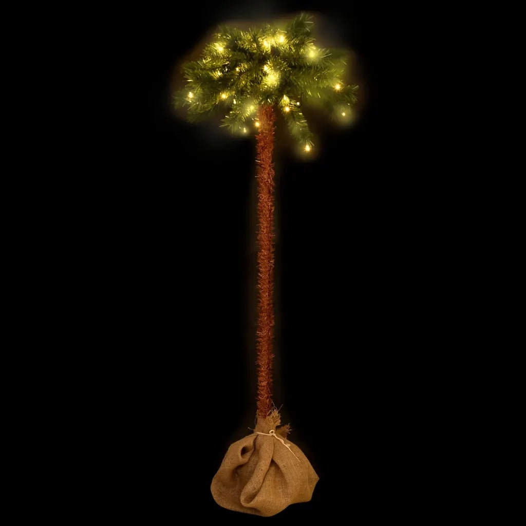 Albero di Natale con LED 210 cm 347635