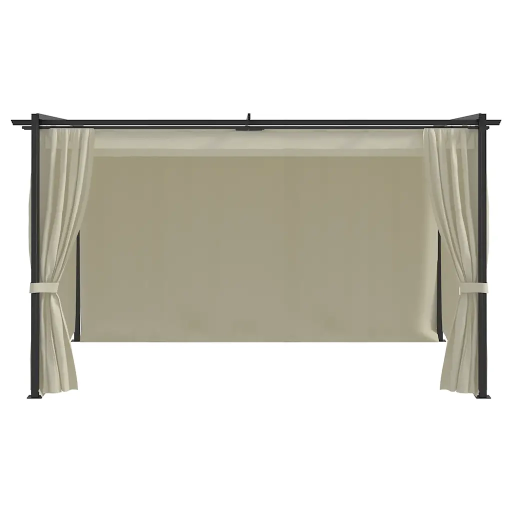 Gazebo 4x3 m Crema cod mxl 40258