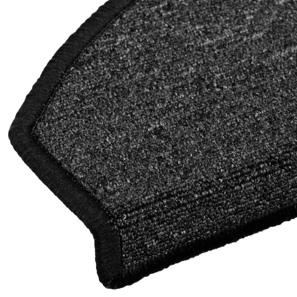 Tappetini per scale autoadesivi Semicircolare 15 pz | Gradini per Scale Antracite