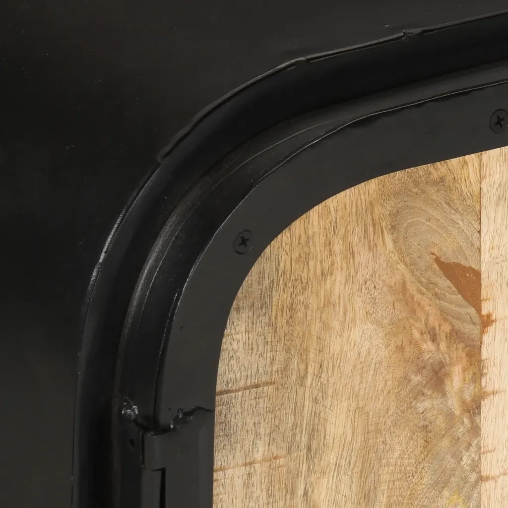 Mobile TV | Armadietto TV | Mobile Porta TV 110x30x45 cm in Legno Massello di Mango Grezzo