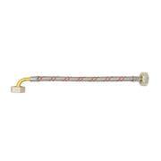 FLESSIBILE INOX PER ELETTRODOMESTICI DN 10 CON CURVA- cm 150 FF 3/4x3/4- LUXOR- pezzi 1