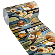 Tappeto Cucina Gomma Pvc 51x450 cm Antimacchia Passatoia Antiscivolo Antisfilo Lavabile Dis_E