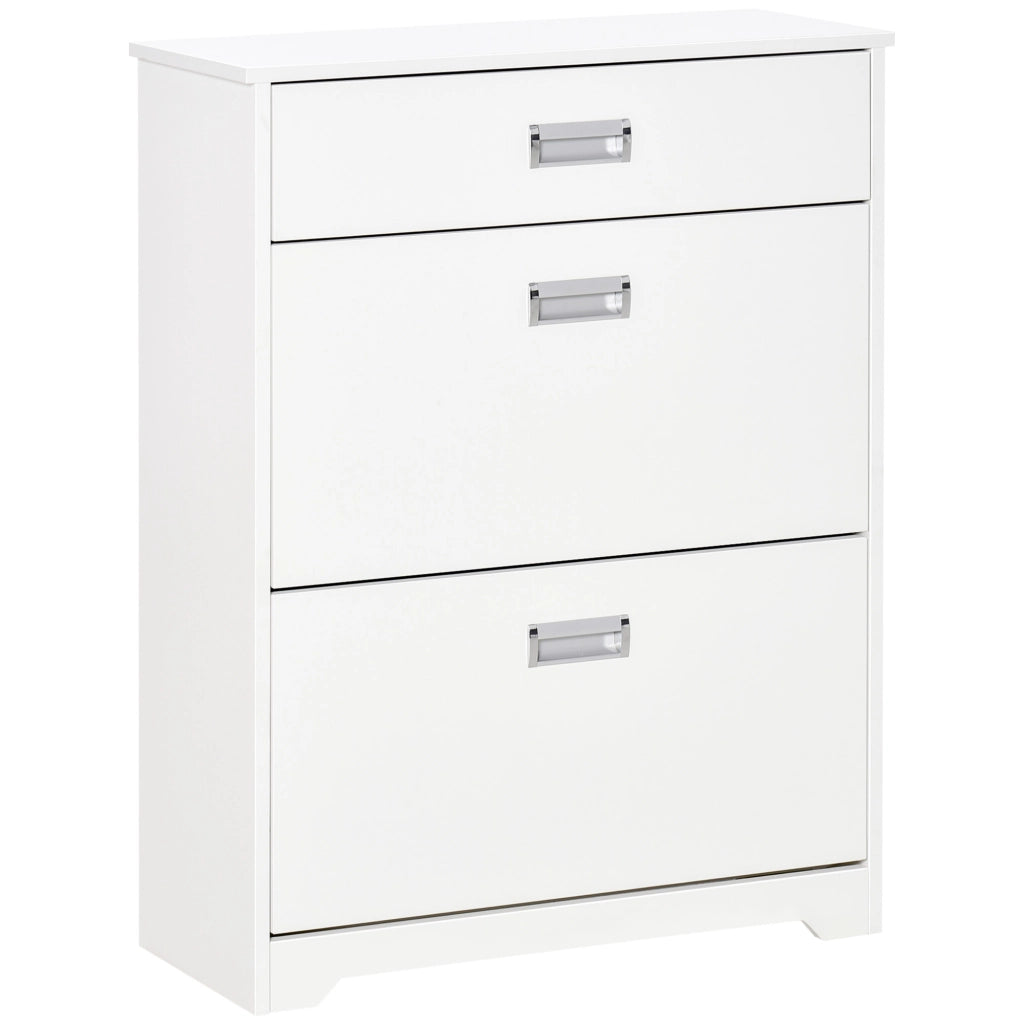 Scarpiera con 2 ante e ripiano regolabile ¨C Minimal ¨C Bianco 70x29x92 cm