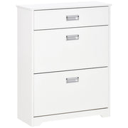 Scarpiera con 2 ante e ripiano regolabile ¨C Minimal ¨C Bianco 70x29x92 cm