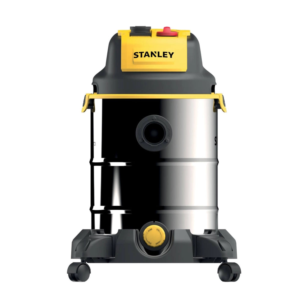 Stanley Aspiratore Solidi e Liquidi SXVC30XTDE con Presa Elettroutensili (1600 W, 30 l)