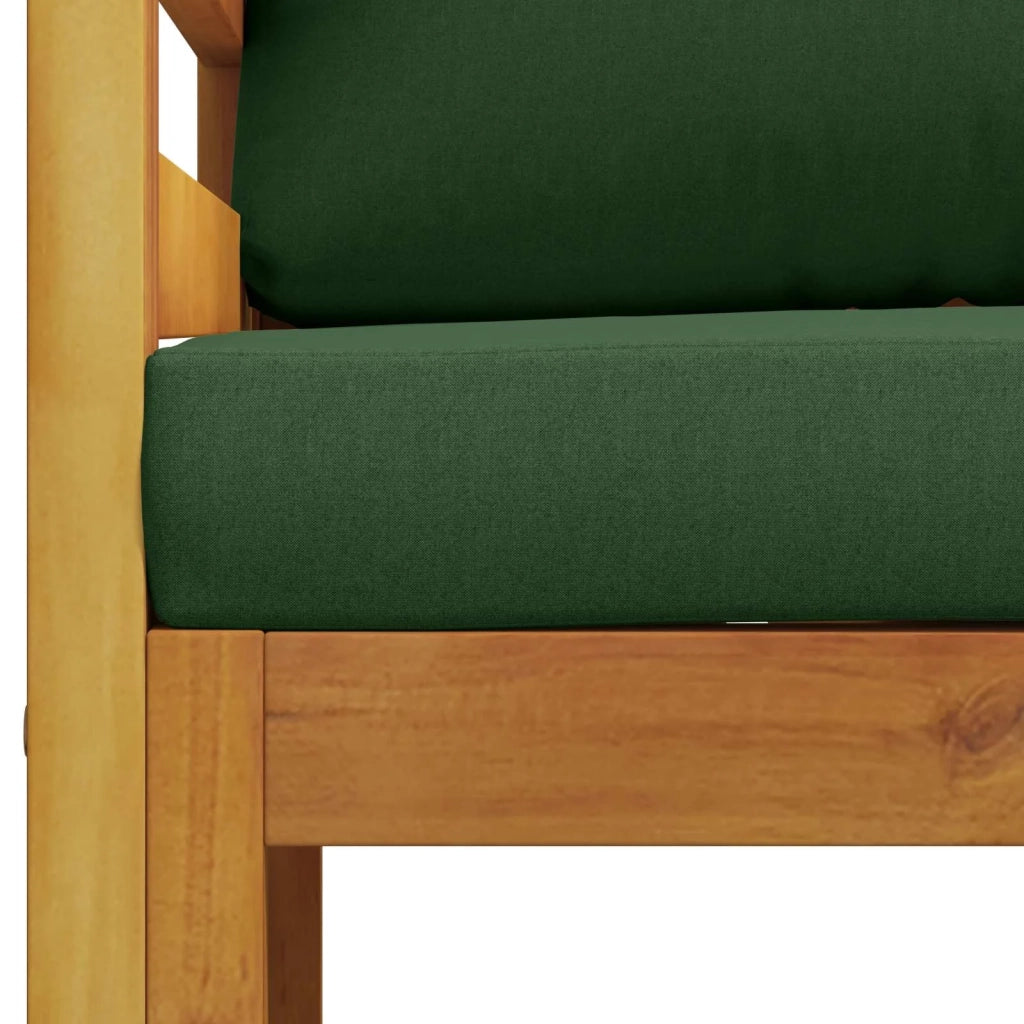 Poltrona componibile con cuscini Legno di Acacia Massello 42028322