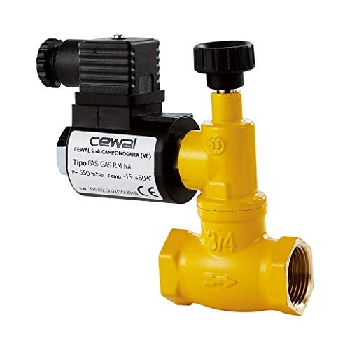 Elettrovalvola gas 3/4 230v riarmo manuale normalmente aperta 919 356 10 cewal