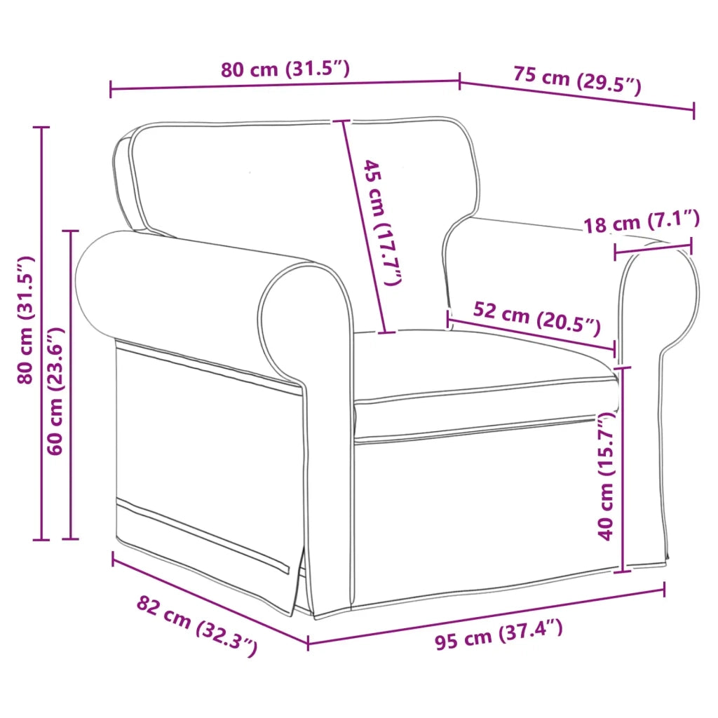 Set di divani 2 pcs Grigio scuro 245 x 82 x 80 cm Tessuto 3407619