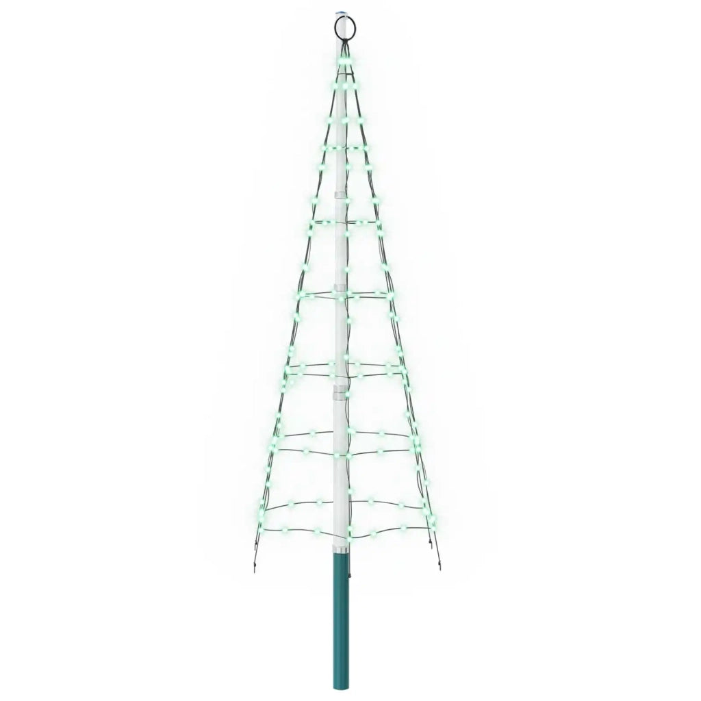 Luci per albero di Natale con picchetti e asta per bandiera 3468896