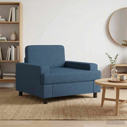 Poltrona Blu Tessuto 42043462