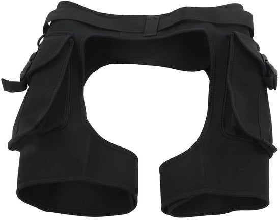 Vestito da immersione uomo 2,5 mm neoprene - idrorepellente - cintura regolabile - due tasche laterali grandi - immersione tecnica - uomo - pantaloncino da sub