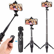 Trade Shop - Treppiedi Per Selfie Stick Per Cellulare Telecamera Controller Bluetooth Q-lh8 -