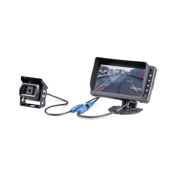 Dash cam e monitor midland c1617 truck guardian wired black black