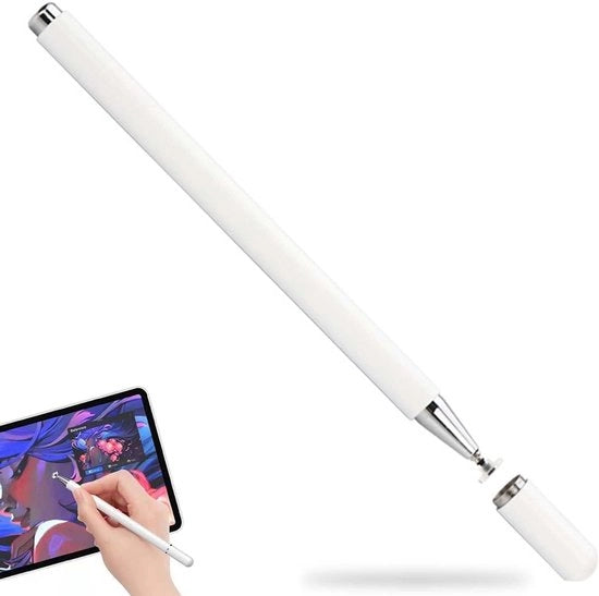 Stilo a doppia funzione, sensibilità alta e precisione alta, adatto per tablet touch e smartphone, con disco, adatto per tutti gli apparati touch