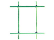 RETE ELETTROSALDATA ZINCATA PLASTIFICATA VERDE MAGLIA MM.50X75- maglia mm.50x75 filo ø mm.2,1 est. - cm.120h. - 1 rotolo CAVATORTA