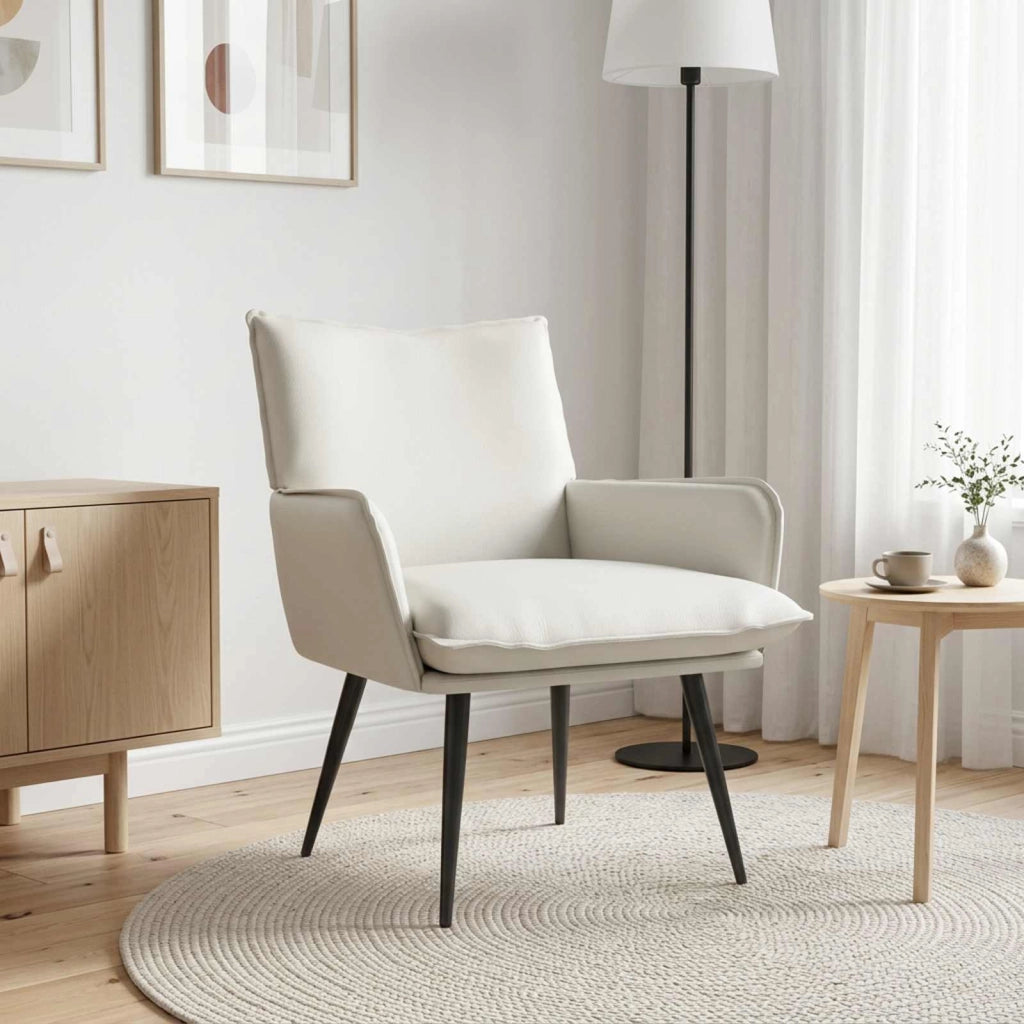 Poltrona Bianco Similpelle 42047743