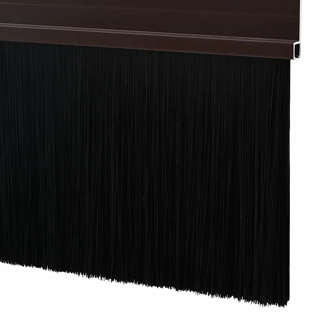 Spazzole per porte autoadesive 12 pz Marrone 100 cm CFW8177822