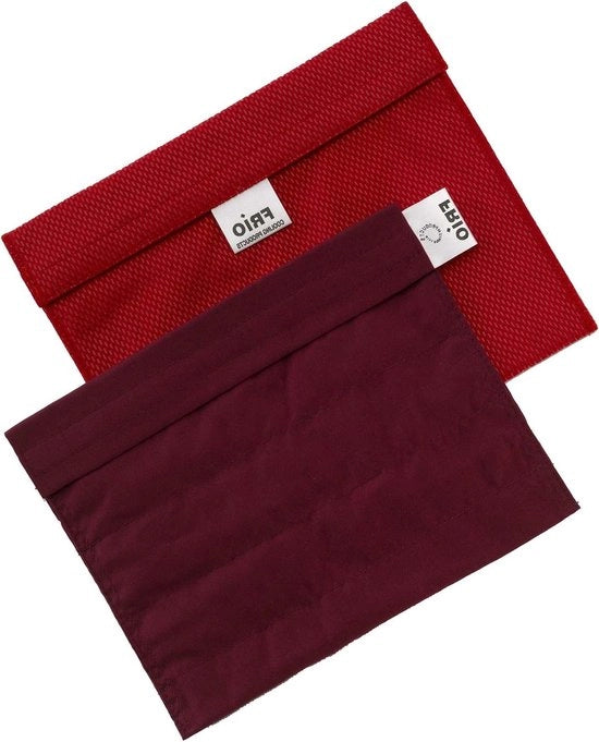 Custodia per insulina per diabetici - Dimensioni 15 x 21 cm - Rosso - Per 9 penne per insulina - Raffreddato con acqua fredda - Riciclabile