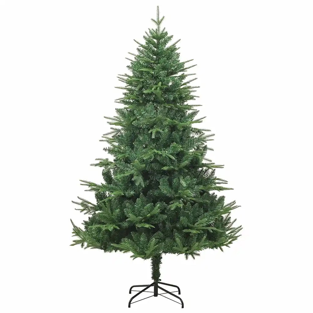 Albero di Natale Artificiale Pre-illuminato con Set di Palline