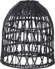 Lampenkap nera 30 x 33 cm per E27 - Perfetta per Esterno e Interno