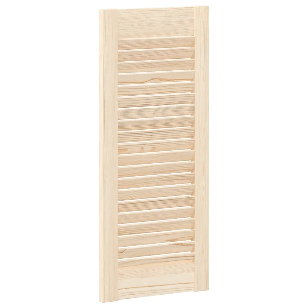 Anta con Design a Lamelle 69x29,5 cm in Legno di Pino CFW8550935