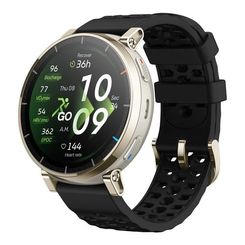 Amazfit active 3 3,35 cm (1.32") amoled digitale 466 x 466 pixel touch screen oro gps (satellitare) - 6972596109792