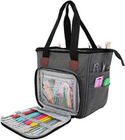 Organizzatore per fili portatile, borsa da portare con te per organizzare aghi, aste e fili per ricami e magliette