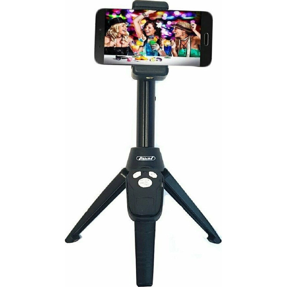 Trade Shop - Treppiedi Per Selfie Stick Per Cellulare Telecamera Controller Bluetooth Q-lh8 -