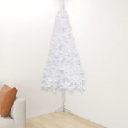 Alberi di Natale artificiali PVC, Steel White 329168