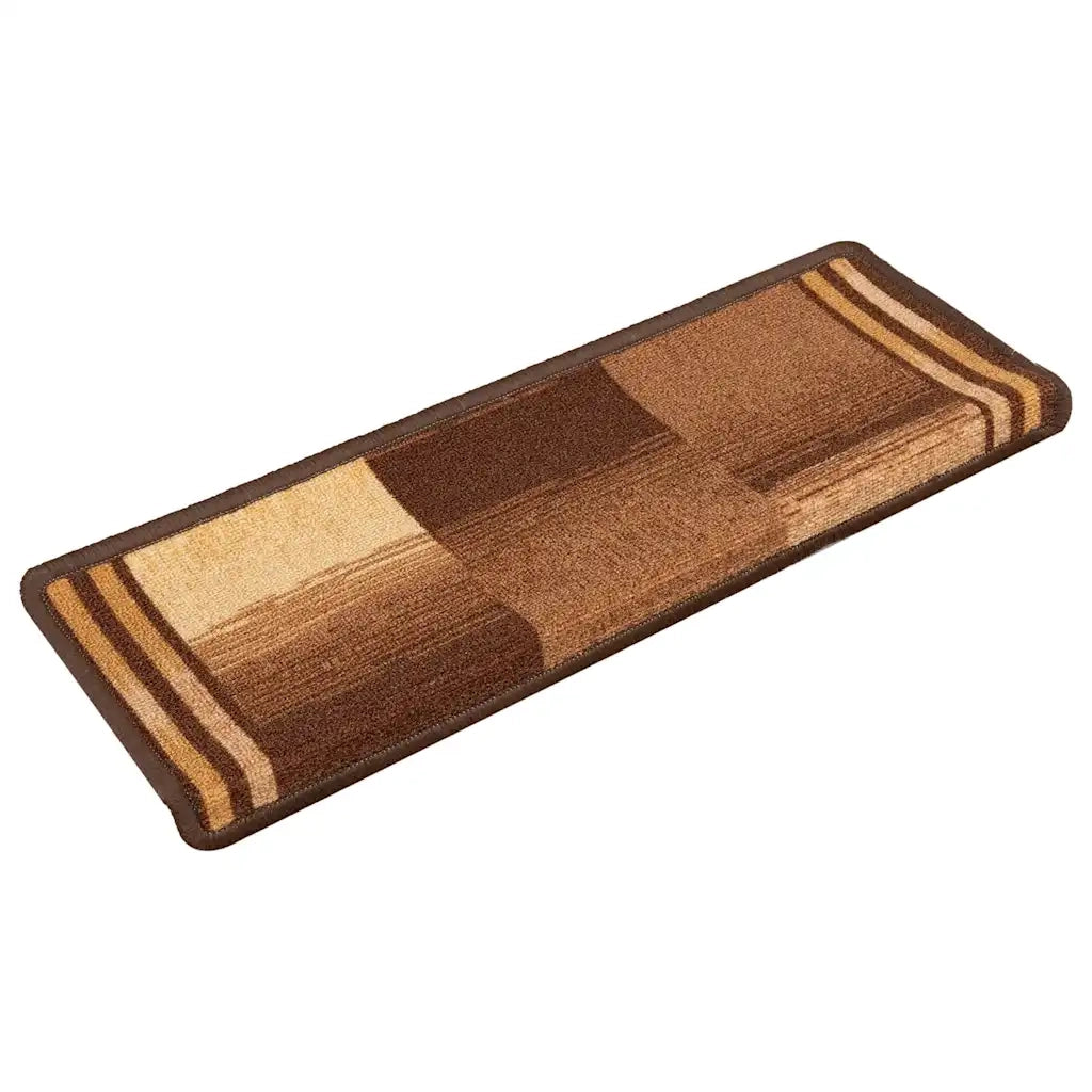 Tappetini per Scale Autoadesivi 5 pz | Gradini per Scale 65x21x4 cm Marroni