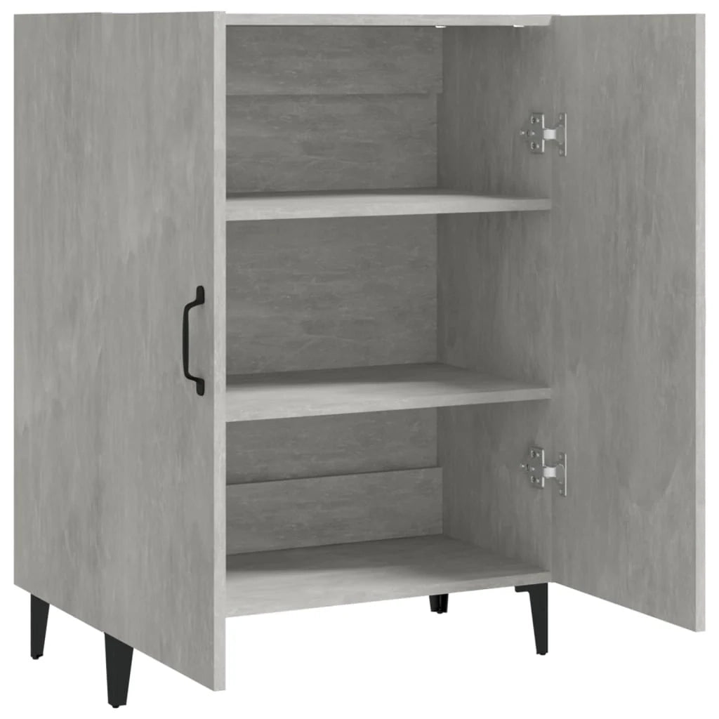Buffet credenza cassettiera armadio mobile contenitore organizer per cucina soggiorno salotto 70 x 34 x 90 cm legno ingegnerizzato grigio 02_0032080