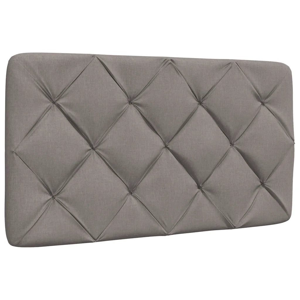 Giroletto senza Materasso-Struttura Letto Tortora 90x200 cm Tessuto 128984