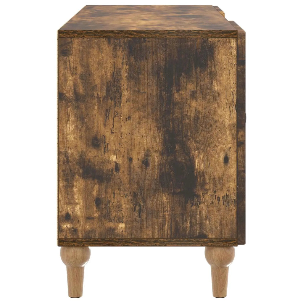 Mobile TV | Armadietto TV | Mobile Porta TV Rovere Fumo 102 x 34,5 x 50 cm Legno ingegnerizzato