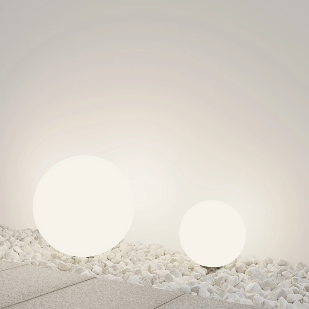 Maytoni Lampada da terra moderna Erda 1 luce E27 IP54 bianco plastica