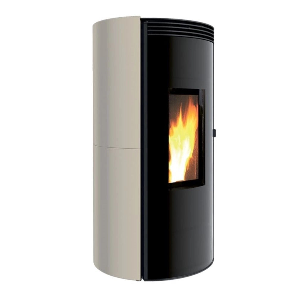 Stufa a Pellet Ventilata Canalizzata 9 Kw MONTEGRAPPA ETHICA EVO NXS EVO Ermetica