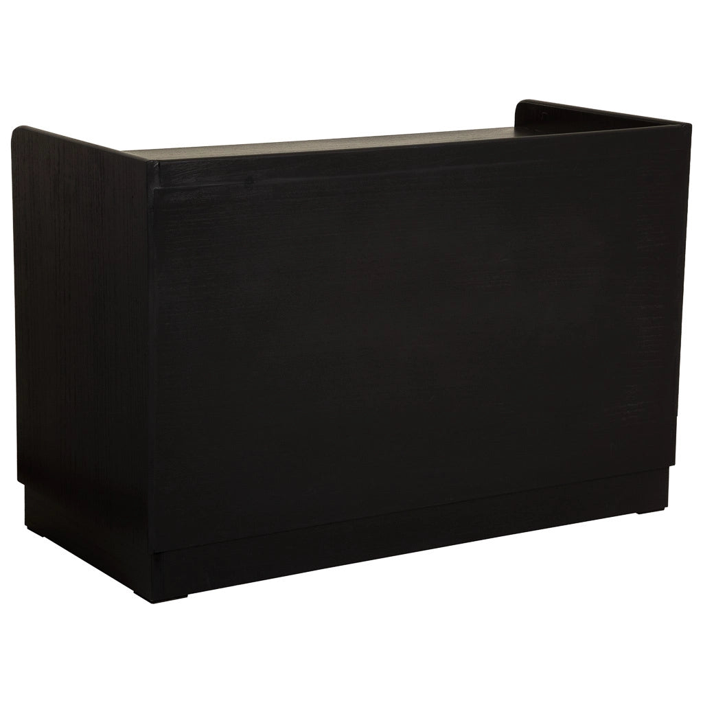 Scarpiera in legno di recupero marrone 80x38x53h cm