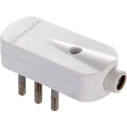SPINA MOBILE A 90  ° 10A 2P+T - Grigio