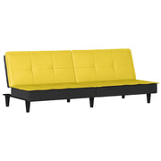 Divano letto | Sof¨¤ letto | Letto singolo Giallo Chiaro in Tessuto