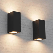 Lampade da parete moderne, impermeabili all'acqua, per interni ed esterni, compatibili con GU10