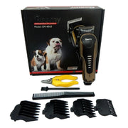 Trade Shop - Tosatrice Professionale Per Cani Animali Domestici Ricaricabile Cordless Gm-6063 -