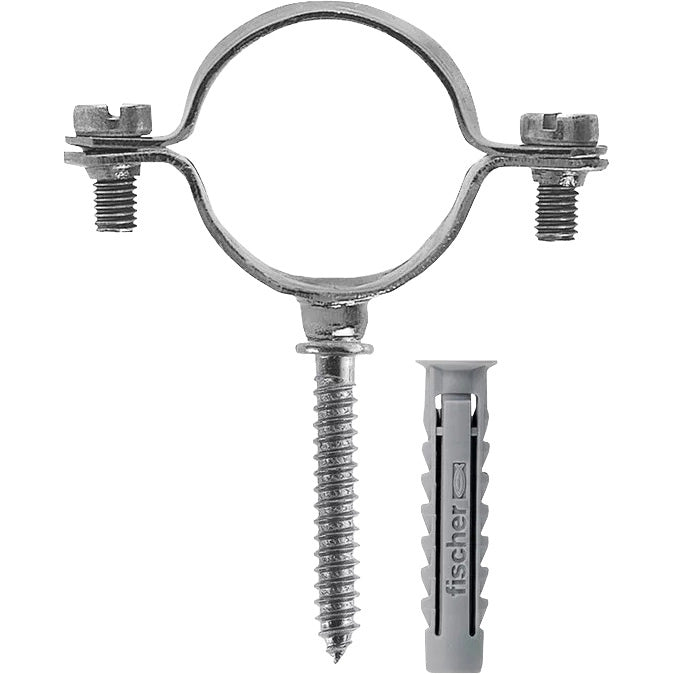 FISCHER 5 COLLARI MM.60 CZV C/VITE + TASSELLO- 1,0 confezione