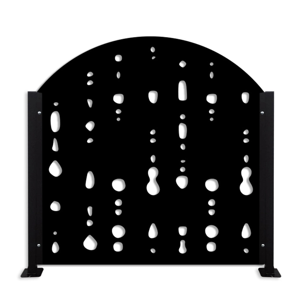 Ringhiera DEKOPLAST Curva mod. MATRIX Colore: nero