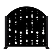 Ringhiera DEKOPLAST Curva mod. MATRIX Colore: nero