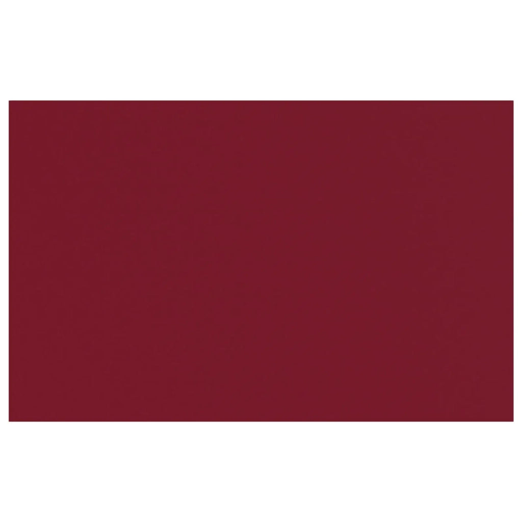 Tovaglia da Tavolo 5 pz Rettangolare Rosso Vino 140 x 220 cm 42040358