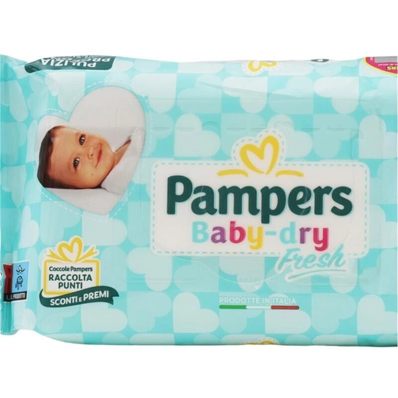 PAMPERS SALVIETTE UMIDIFICATE BAMBINI BABY FRESH 250 PZ