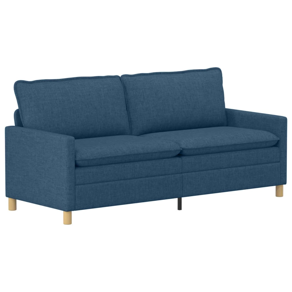 Set di divani 2 pz Blu Tessuto 3417144