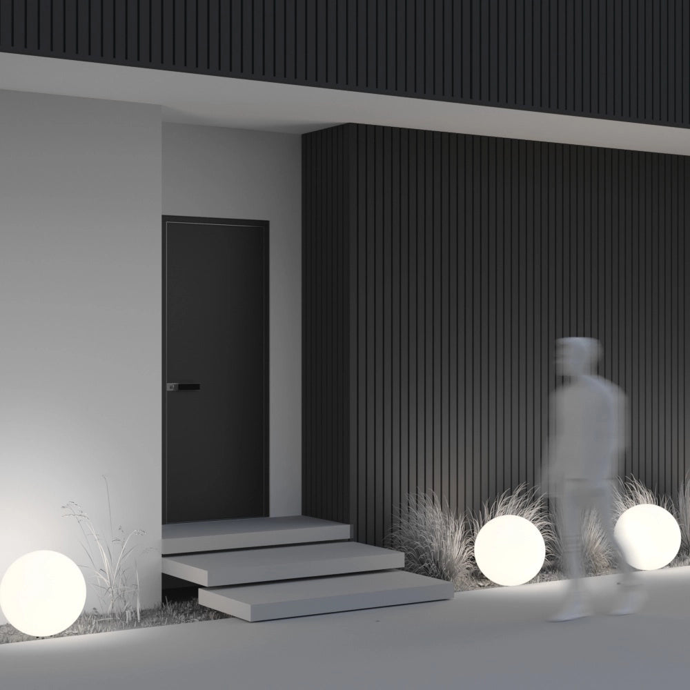 Maytoni Lampada da terra moderna Erda 1 luce E27 IP54 bianco plastica