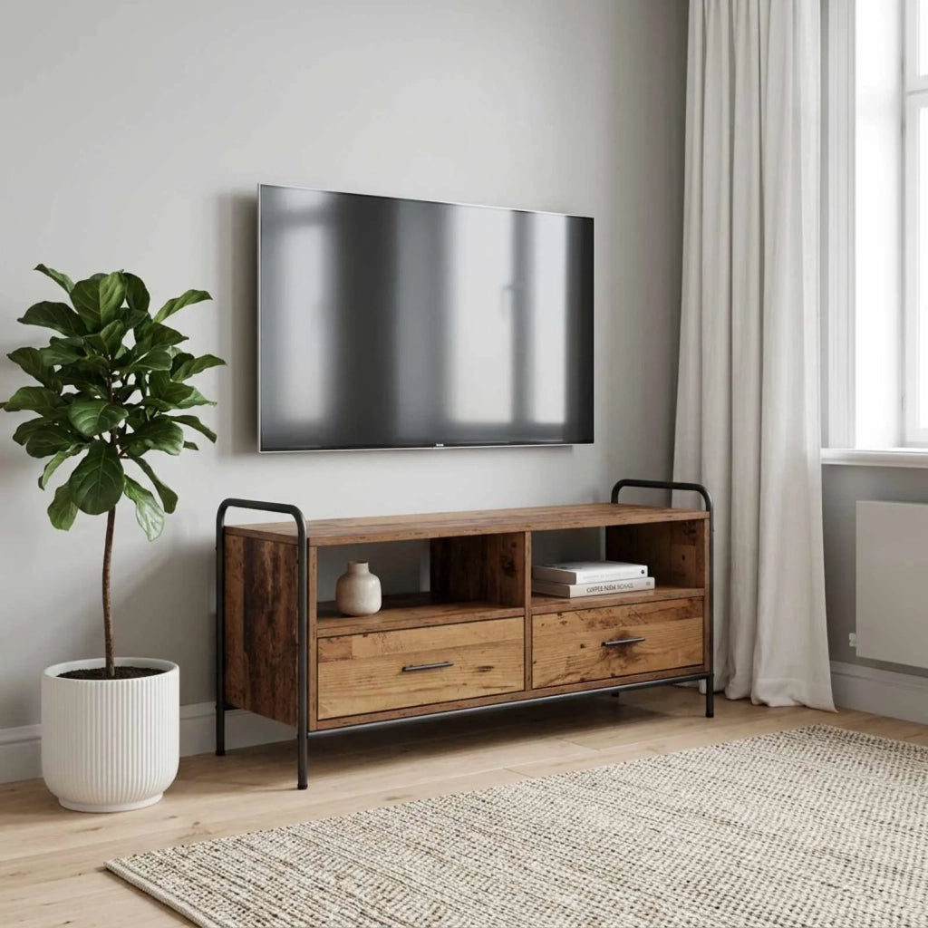 Mobile TV 67,5 x 33 x 50 cm Legno antico Legno ingegnerizzato